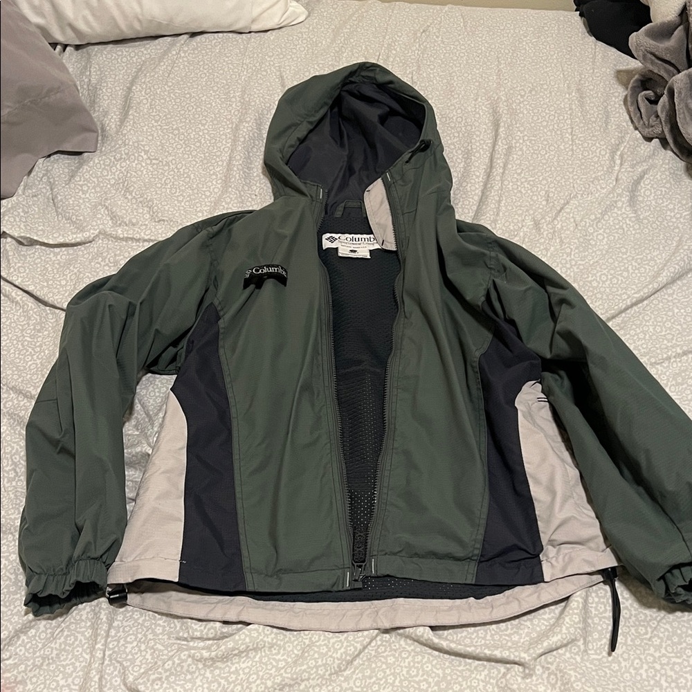 Columbia Two-Tone Hooded Jacket